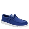 Heydude Mens Wally Slip On Sneaker - Blue