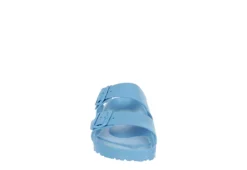 Birkenstock Mens Arizona Essentials Slide Sandal - Light Blue -ADAS Shoes Shop US 01 502356 02