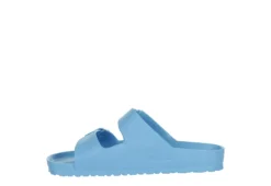 Birkenstock Mens Arizona Essentials Slide Sandal - Light Blue -ADAS Shoes Shop US 01 502356 03