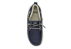 Reef Mens Swellsole Pier Boat Shoe - Navy -ADAS Shoes Shop US 01 502367 05