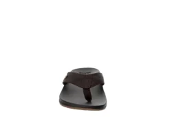 Reef Mens Cushion Spring Lux Flip Flop Sandal - Brown -ADAS Shoes Shop US 01 502372 02