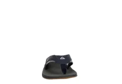 Reef Mens Fanning Flip Flop Sandal - Navy -ADAS Shoes Shop US 01 502408 02