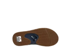 Reef Mens Fanning Flip Flop Sandal - Navy -ADAS Shoes Shop US 01 502408 06