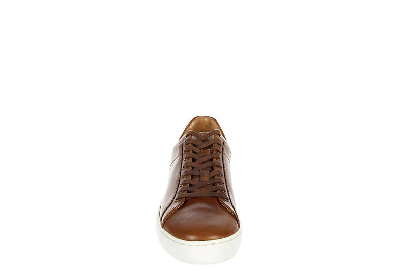 Franco Fortini Mens Devon Lace Up Sneaker - Cognac 3 Franco Fortini Mens Devon Lace Up Sneaker - Cognac - Image 3