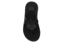 Reef Mens Santa Ana Flip Flop Sandal - Black -ADAS Shoes Shop US 01 502415 05