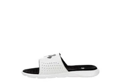 Under Armour Mens Ignite Pro Slide Sandal - White -ADAS Shoes Shop US 01 502425 03