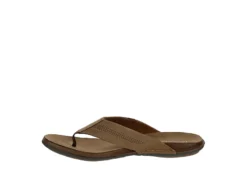 Franco Fortini Mens Newport Flip Flop Sandal - Tan -ADAS Shoes Shop US 01 502429 03
