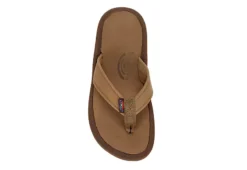 Rainbow Sandals Mens The Navigator Flip Flop Sandal - Brown -ADAS Shoes Shop US 01 502450 05