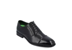 Vance Co Mens Bradley Cap Toe Oxford - Black