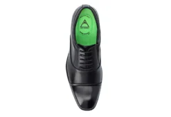 Vance Co Mens Bradley Cap Toe Oxford - Black -ADAS Shoes Shop US 01 502470 05