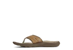 Sperry Mens Outer Banks Flip Flop Sandal - Tan -ADAS Shoes Shop US 01 502722 02
