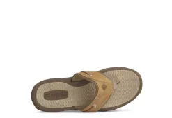 Sperry Mens Outer Banks Flip Flop Sandal - Tan -ADAS Shoes Shop US 01 502722 04