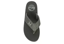 Margaritaville Mens Palm Flip Flop Sandal - Grey -ADAS Shoes Shop US 01 502736 05