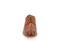 Vance Co Mens Ramos Oxford - Chestnut -ADAS Shoes Shop US 01 502763 02