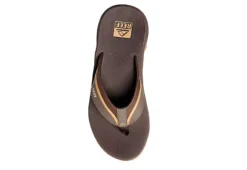 Reef Mens Anchor Flip Flop Sandal - Brown -ADAS Shoes Shop US 01 502843 02