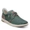 Florsheim Mens Crossover Canvas Plain Toe Slip On Sneaker - Green