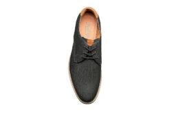Florsheim Mens Highland Canvas Plain Toe Oxford - Black -ADAS Shoes Shop US 01 521128 05