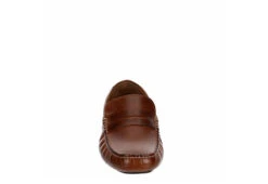 Franco Fortini Mens Daven Penny Loafer Oxford - Cognac -ADAS Shoes Shop US 01 524048 02