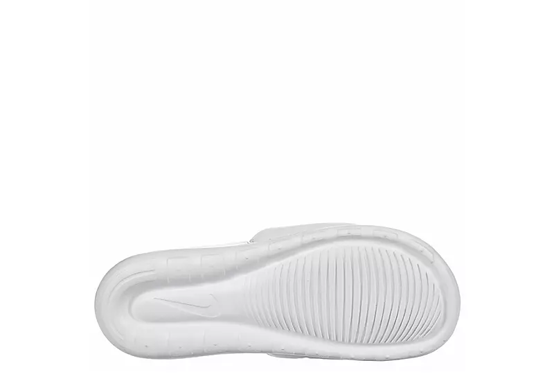 Nike Mens Victori One Slide Sandal - White 7 Nike Mens Victori One Slide Sandal - White - Image 7