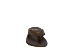 Reef Mens Fanning Flip Flop Sandal - Brown -ADAS Shoes Shop US 01 544010 02