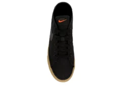 Nike Mens Court Legacy Low Sneaker - Black -ADAS Shoes Shop US 01 600369 05