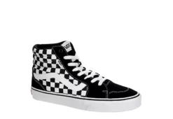 Vans Mens Filmore High Top Sneaker - Black