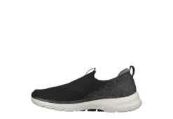 Skechers Mens Go Walk 6 - Black -ADAS Shoes Shop US 01 600658 02