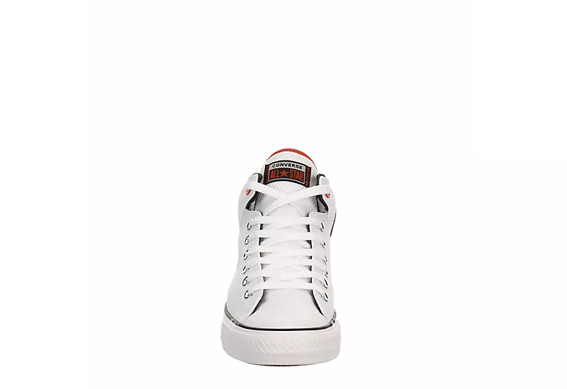 Converse Mens Chuck Taylor All Star High Street Sneaker - White 3 Converse Mens Chuck Taylor All Star High Street Sneaker - White - Image 3