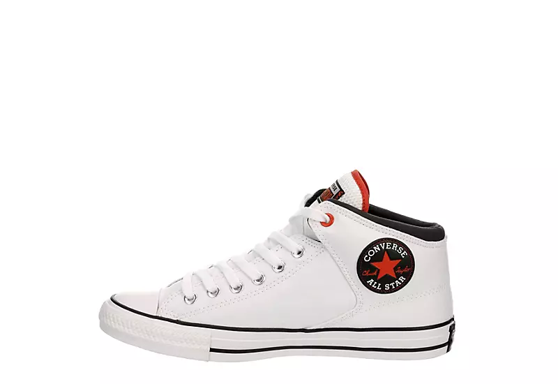 Converse Mens Chuck Taylor All Star High Street Sneaker - White 4 Converse Mens Chuck Taylor All Star High Street Sneaker - White - Image 4