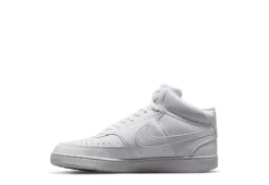 Nike Mens Court Vision Mid Sneaker - White -ADAS Shoes Shop US 01 600788 02