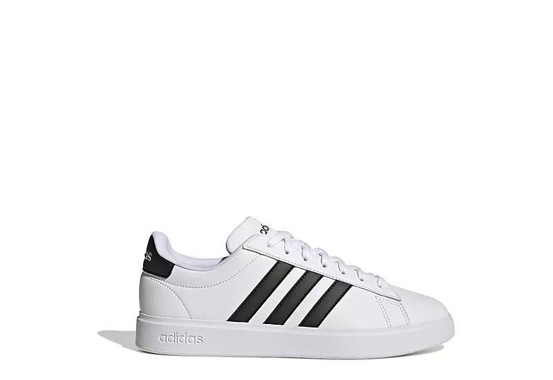 Adidas Mens Grand Court 2.0 Sneaker - White 2 Adidas Mens Grand Court 2.0 Sneaker - White - Image 2
