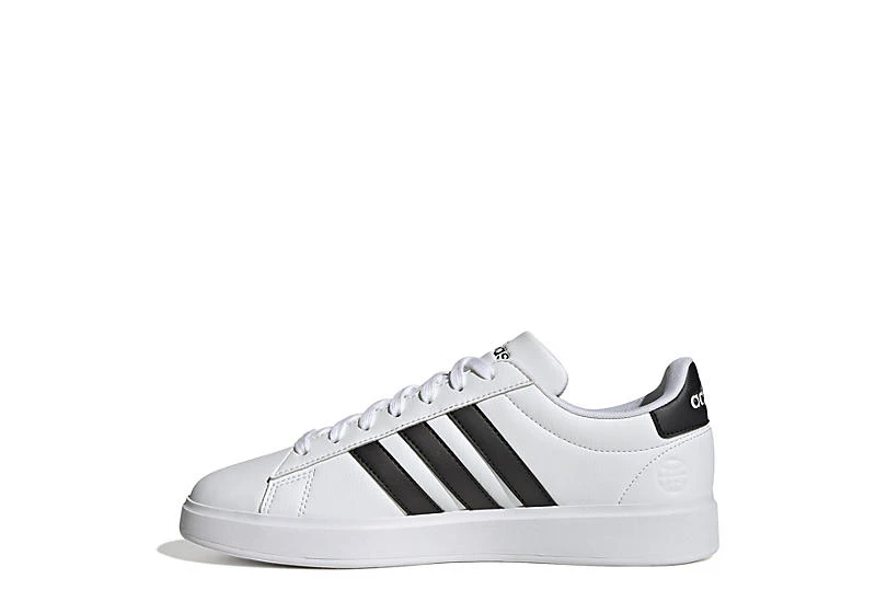 Adidas Mens Grand Court 2.0 Sneaker - White 3 Adidas Mens Grand Court 2.0 Sneaker - White - Image 3