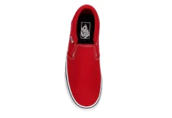 Vans Mens Asher Sneaker - Red -ADAS Shoes Shop US 01 600933 05