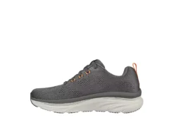 Skechers Mens Dlux Walker Commuter - Dark Grey -ADAS Shoes Shop US 01 600968 02