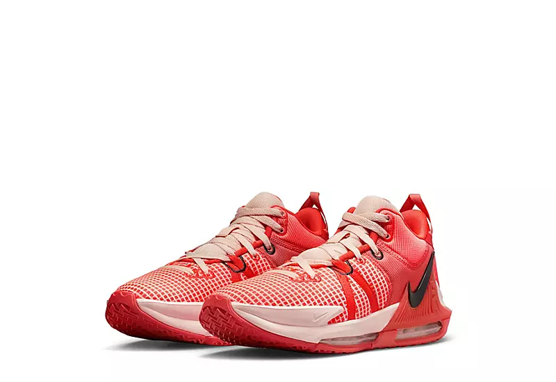 Nike Mens Lebron Witness 7 Basketball Shoe - Red 1 Nike Mens Lebron Witness 7 Basketball Shoe - Red