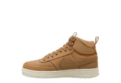 Nike Mens Court Vision Mid Winter Sneaker Boot - Wheat -ADAS Shoes Shop US 01 601111 02
