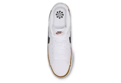 Nike Mens Court Legacy Low Sneaker - White -ADAS Shoes Shop US 01 601132 04