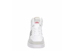 Adidas Mens Hoops 3.0 Mid Sneaker - White -ADAS Shoes Shop US 01 601151 02