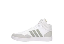 Adidas Mens Hoops 3.0 Mid Sneaker - White -ADAS Shoes Shop US 01 601151 03