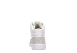 Adidas Mens Hoops 3.0 Mid Sneaker - White -ADAS Shoes Shop US 01 601151 04