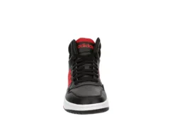 Adidas Mens Hoops 3.0 Mid Sneaker - Black -ADAS Shoes Shop US 01 601163 02