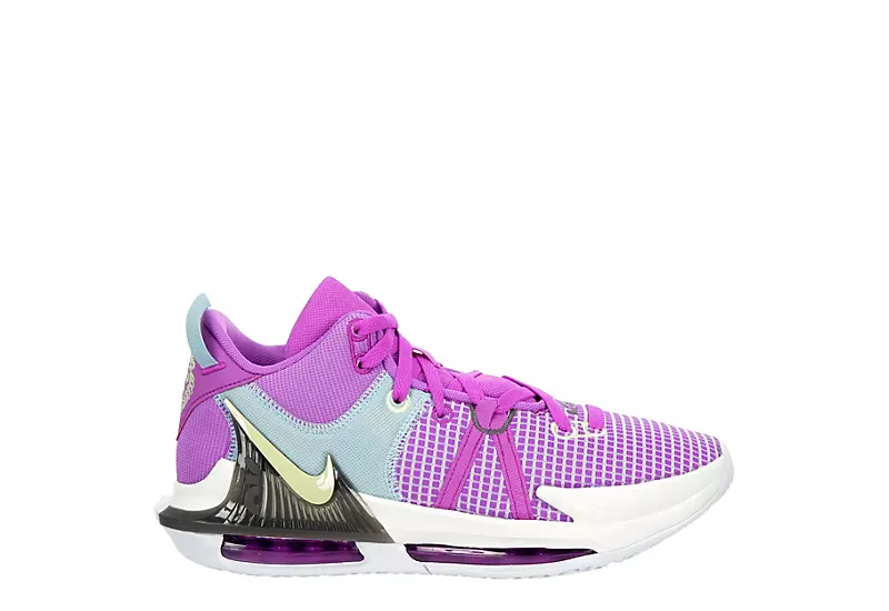 Nike Mens Lebron Witness 7 Basketball Shoe - Purple 2 Nike Mens Lebron Witness 7 Basketball Shoe - Purple - Image 2