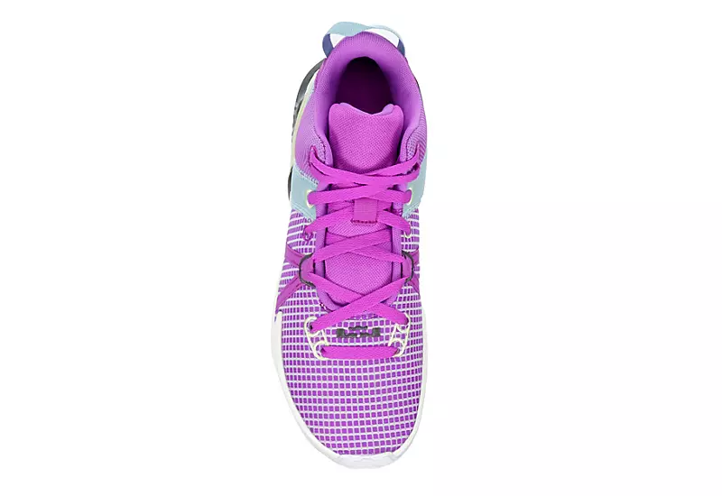 Nike Mens Lebron Witness 7 Basketball Shoe - Purple 6 Nike Mens Lebron Witness 7 Basketball Shoe - Purple - Image 6