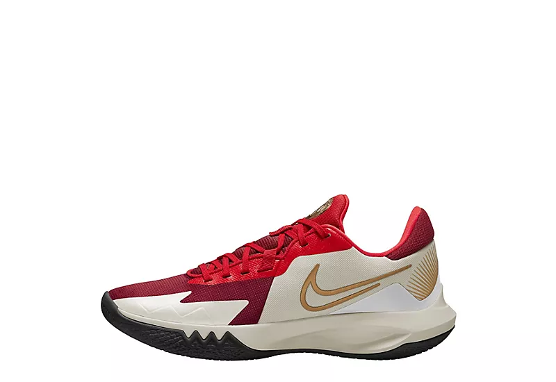 Nike Mens Precision 6 Basketball Shoe - Off White 3 Nike Mens Precision 6 Basketball Shoe - Off White - Image 3