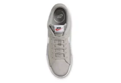 Nike Mens Court Legacy Suede Low Sneaker - Grey -ADAS Shoes Shop US 01 601229 04