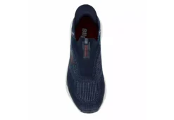 Skechers Mens Slip-ins Max Cushioning Advantageous - Navy -ADAS Shoes Shop US 01 601352 05