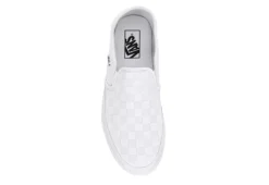 Vans Mens Asher Slip On Sneaker - White -ADAS Shoes Shop US 01 630261 05
