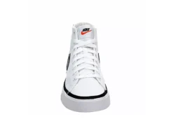 Nike Mens Court Legacy Mid Sneaker - White -ADAS Shoes Shop US 01 631182 02